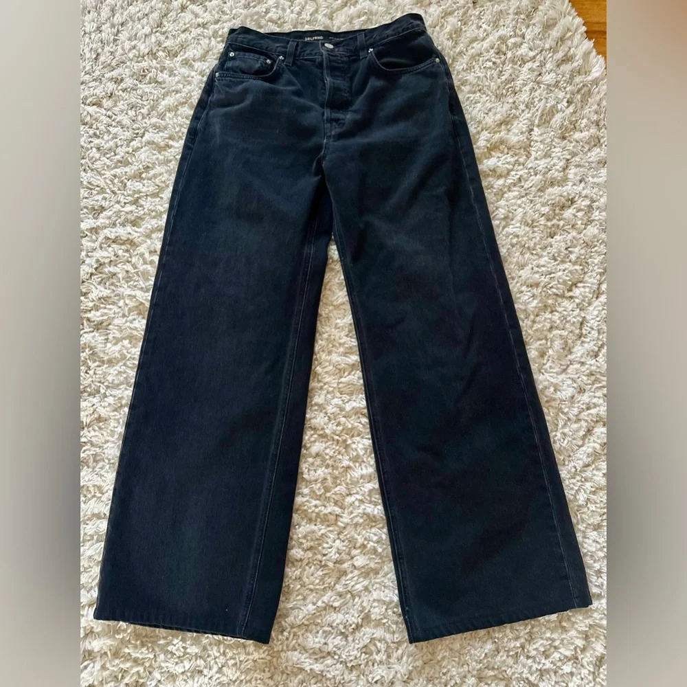 GRLFRND Black Relaxed Jeans - Picture 3 of 13
